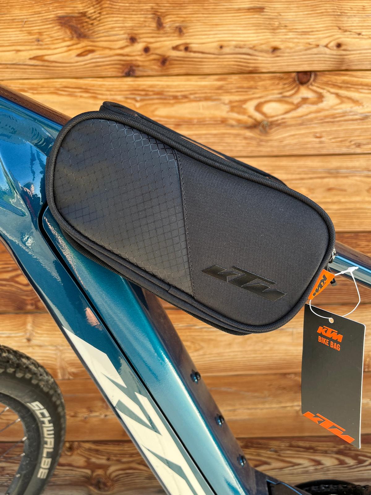 handyhalterung fahrrad ktm Original KTM Rahmentasche Handytasche perfekter Halt dank Klettverschluss an jedem Bike