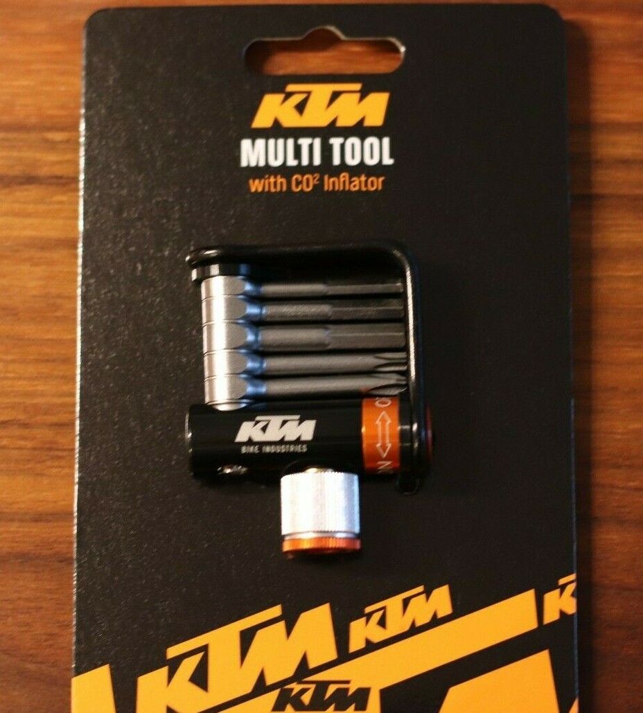 ktm fahrrad werkzeug KTM Multitool 5 & CO2 Inflator, Fahrrad Bike Werkzeug Multifunktionswerkzeug NEU