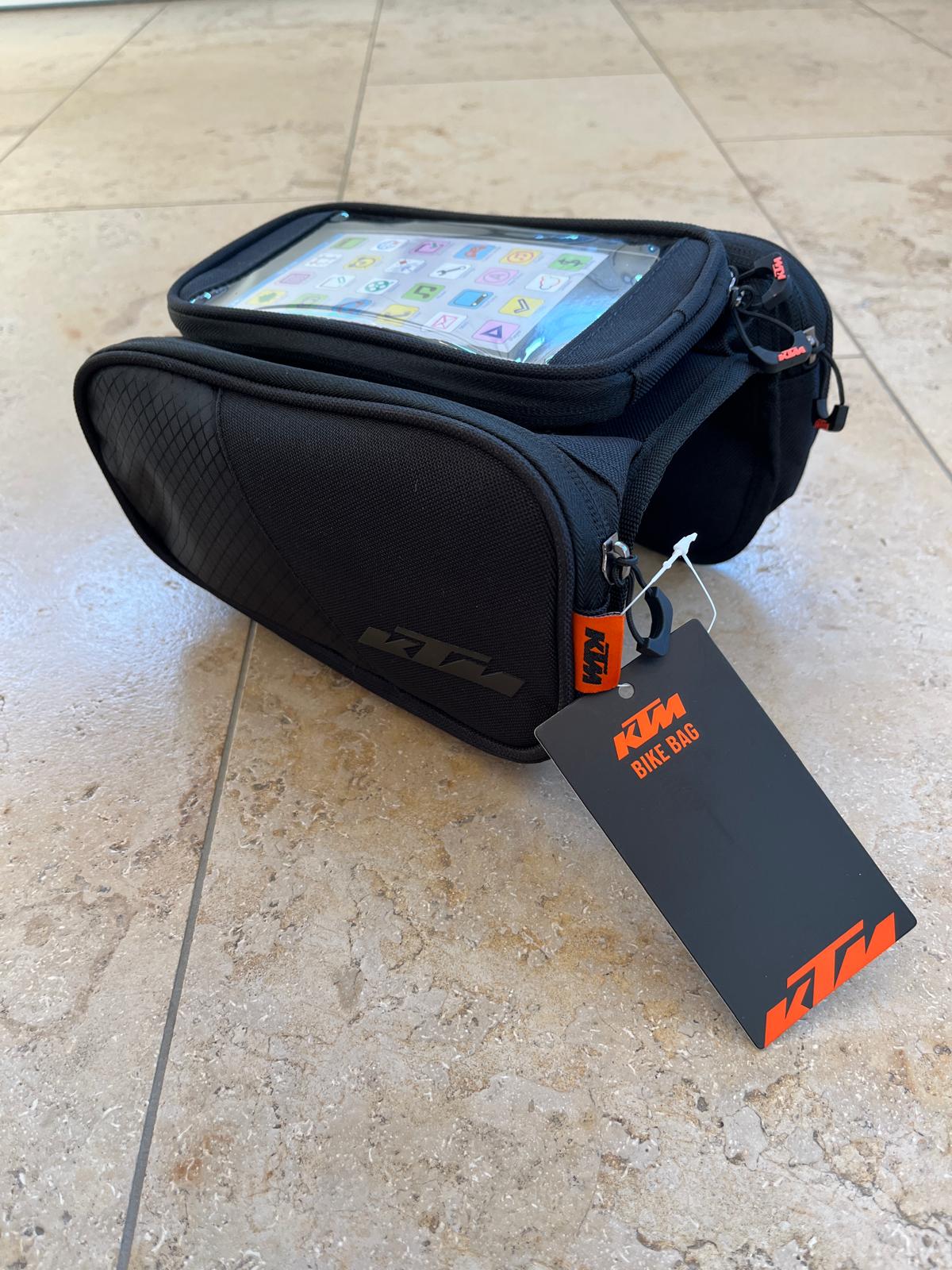 ktm fahrrad diebstahlschutz Original KTM Rahmentasche Handytasche perfekter Halt dank Klettverschl – KTM bikeparts and more