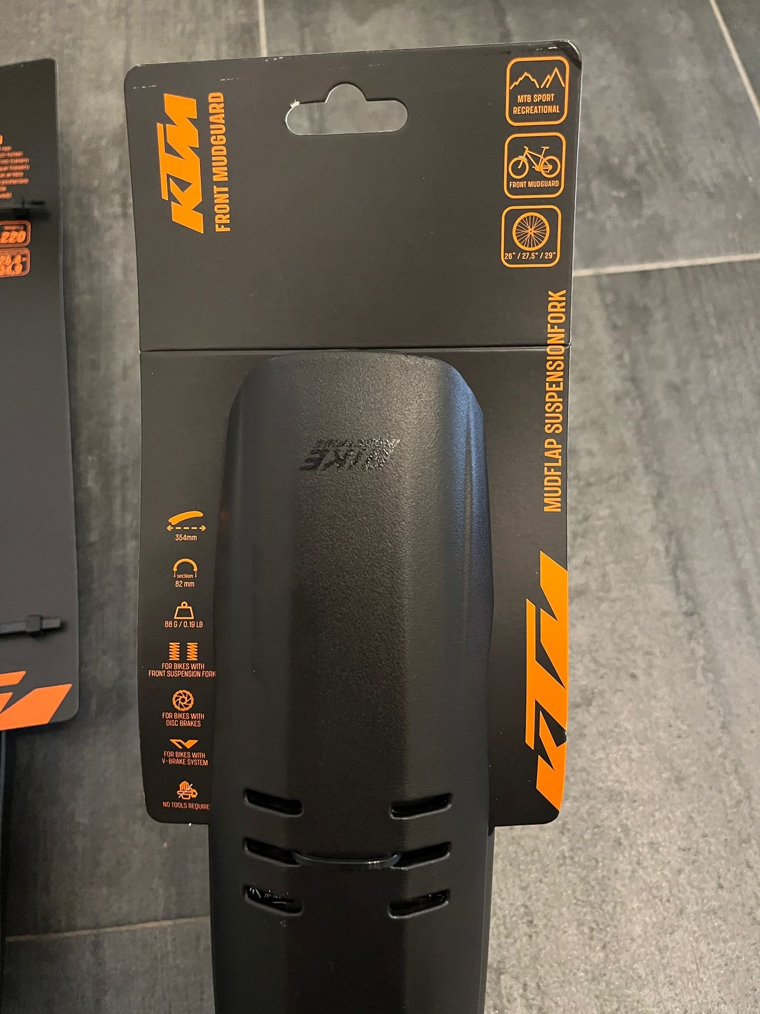 ktm schutzblech vorne einstellen schönes KTM Schutzblech vorne für KTM Macina MTB's 26" 27,5" 29" Steckschutzblech