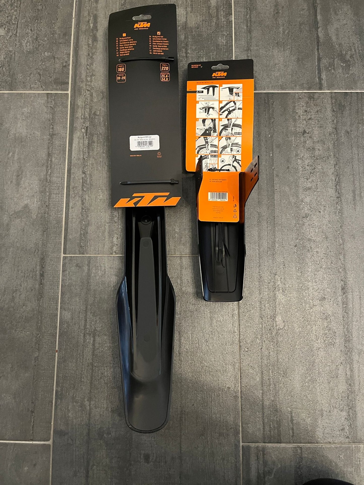 ktm schutzbleche macina tolles KTM Schutzblech Set für KTM Macina MTB's 26" 27,5" 29" Stecksch – KTM bikeparts and more